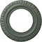 Ekena Millwork Claremont Ceiling Medallion (Canopies up to 7"), 10 5/8"OD x 5 3/4"ID x 1/2"P, Cloud Burst Crackle CM10CLCBC - alternate 1